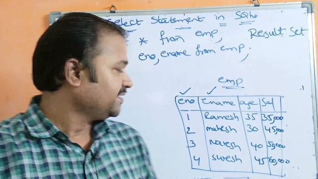 SELECT command in SQL || DML Command || DQL Command || DBMS смотреть онлайн