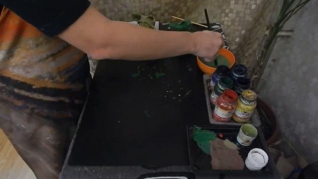 Покраска лисы и черепахи