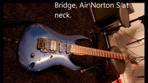 Custom Guitar with Dimarzio Tone Zone and Air Norton S