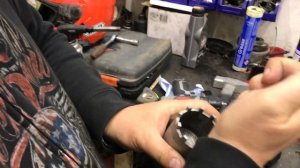 Размеры съёмника корончатой гайки редуктора R1200, K1200