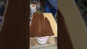 Как сделать декоративную отделку "под дерево ".