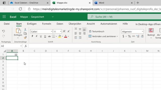 Office Online in Kombination mit OneDrive nutzen | OneDrive Grundlagen Kurs смотреть онлайн