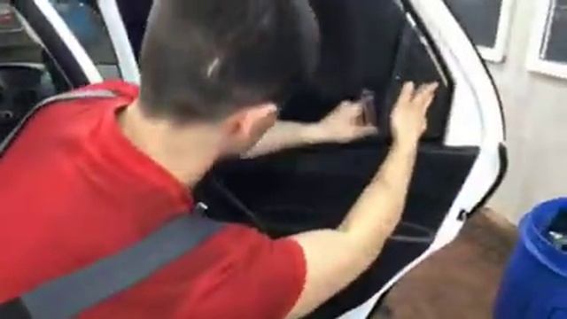 LADA Kalina (Лада Калина) тонировка стекол автомобиля