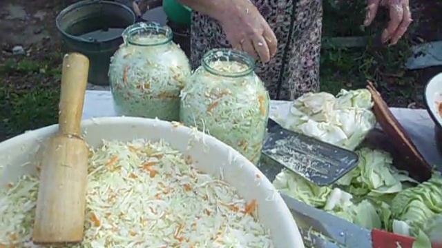 КВАШЕННАЯ КАПУСТА НА ЗИМУ\\\МАМИН РЕЦЕПТ\\\ смотреть онлайн