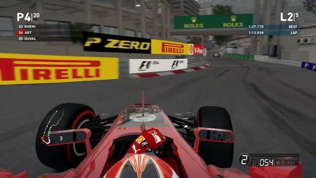 F1 2014 Game - Formula E Mod, Monaco Gameplay!