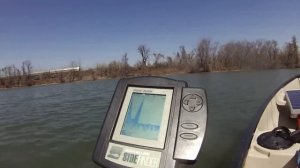 fish finder - fishing buddy 1200