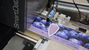 Установлен термотрансферный принтер Markem Imaje Smart Date X45  на этикетировщик EPK 120