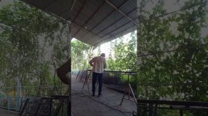 как правильно красить, красим перила ??