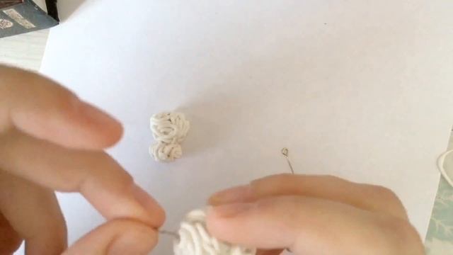 Круглые белые серьги | Polymer clay | Полимерная глина | DIY