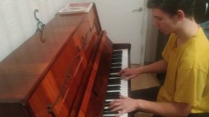 Девятый опенинг аниме Невероятные приключения Джоджо Traitor's requiem на пианино