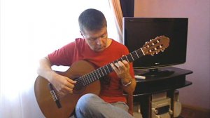 Summertime (by G. Gershwin). Classical-jazz guitar -V.Sharii.