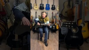 Звучание Классической гитары Fabio FC06 BK 4/4