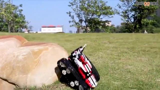 Mould King DIY Smart RC Robot Car丨 Assembled Robot Car Toy - Banggood.com смотреть онлайн