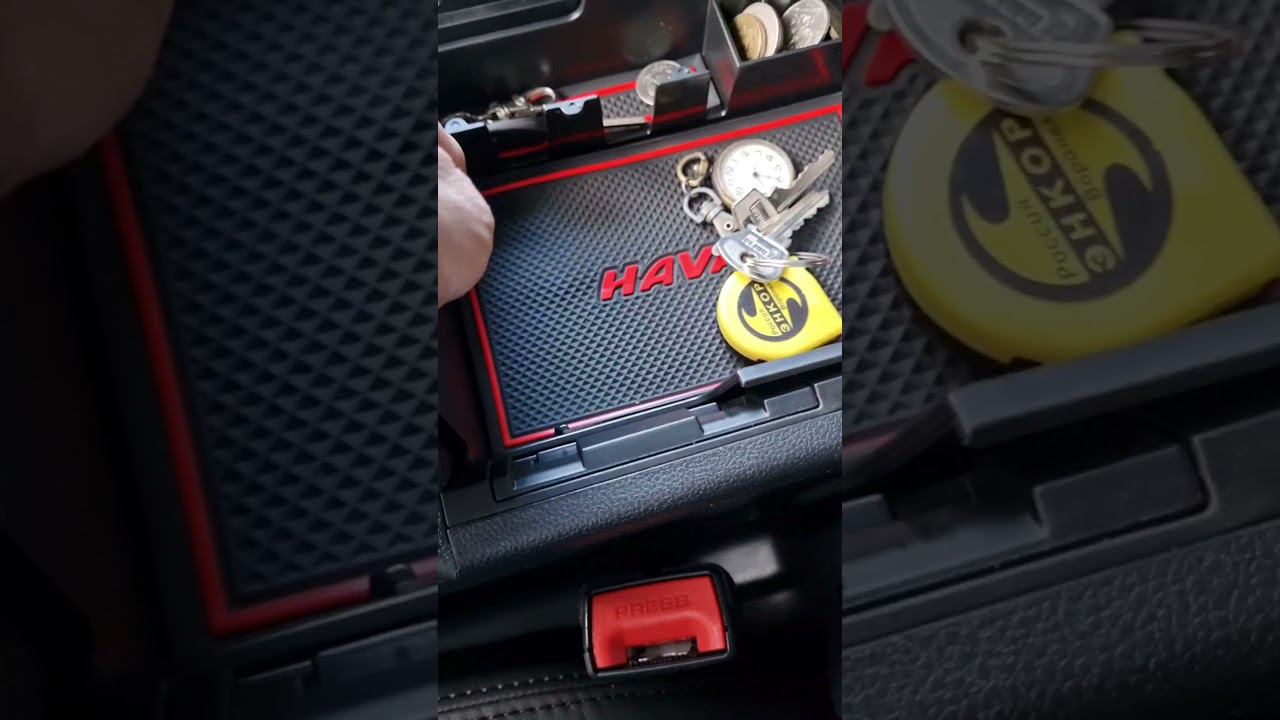 Органайзер box в подлокотник Haval M6 #китайскиемашины #haval   #havalm6