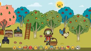 я сегодня шла за картошкой в огород