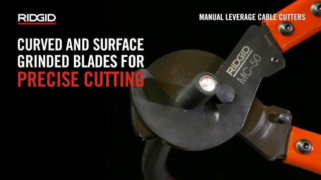 RIDGID Manual Leverage Cable Cutters
