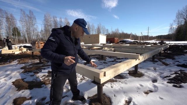 Обвязка свайного фундамента. Узлы крепления.  Строй и Живи.