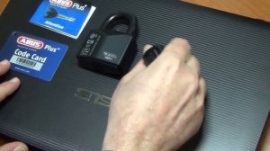 Навесной замок ABUS granit 37/55 с ценником 100$