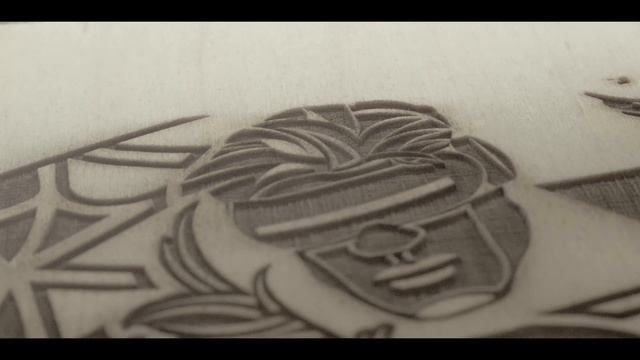 Лазерный гравер WATTSAN 0503 - изготавливаем деревянный тотем для поклонников MARVEL смотреть онлайн