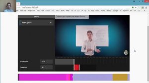 Как сделать gif картинку (гиф) из видео youtube