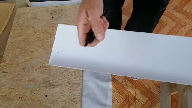 Откос Альта Декором. Установка отлива. Часть 1.