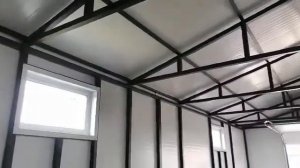 Быстровозводимые гаражи и здания из сэндвич панелей