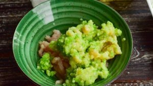 Куриные котлеты с кабачком и творогом