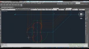 [Начертательная геометрия] Пересечение цилиндра и сферы часть 2 (построение в AutoCAD)