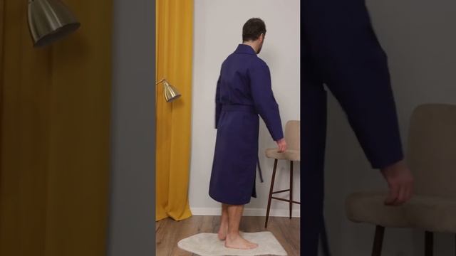 Мужской вафельный халат, арт. 2503 смотреть онлайн