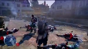 Assassin&#39;s Creed III :: E3 Boston.Как Коннор в Бостоне солдатов убивал