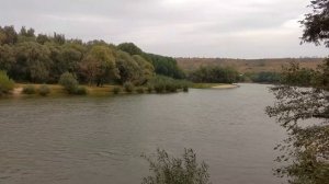 панорама реки Днестр , Вадулуй Воды, зона отдыха, правый берег