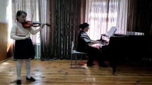 Ван Дер Вельд. Вариации на тему французской народной песни. Исполняет Кирияк Анна (скрипка).