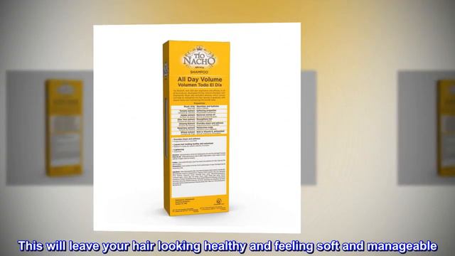 Tio Nacho Natural Lightening and Volumizing Shampoo with Royal Jelly and Chamomile, 14 Ounces смотреть онлайн