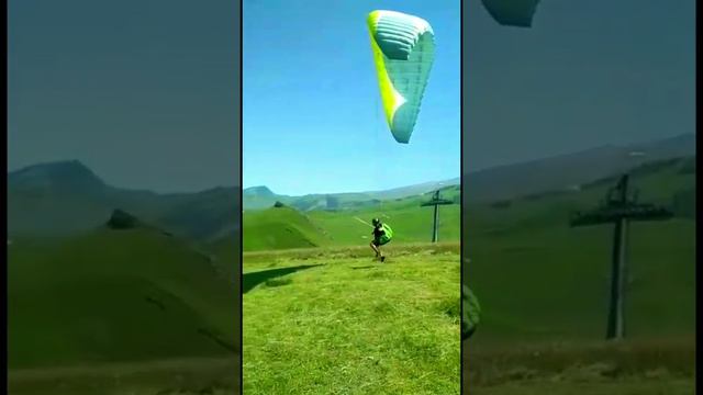 Кусары Параплан / Qusar Shahdag   Paraplan / Красота Гор Кавказа 2022