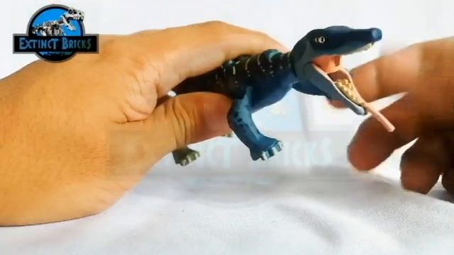 MEGALANIA  - LEGO JURASSIC WORLD DINOSAUR (UNOFFICIAL)  #LEGO  #JURASSICWORLD мегалания 메가 라니아