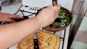 ЖАРЕНЫЕ ЧЕСНОЧНЫЕ СТРЕЛКИ.??