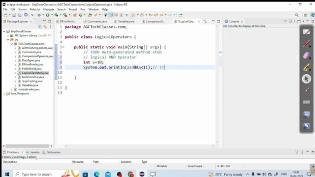 Java Logical Operators Explanation with Examples #java