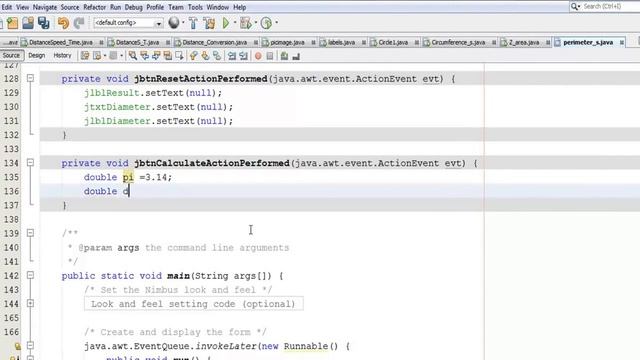 How to Calculate the Perimeter of a Semicircle in Java NetBeans смотреть онлайн