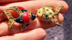 Броши рыбки ссср