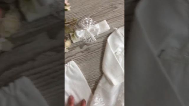 Платье набор на крещение для девочки смотреть онлайн