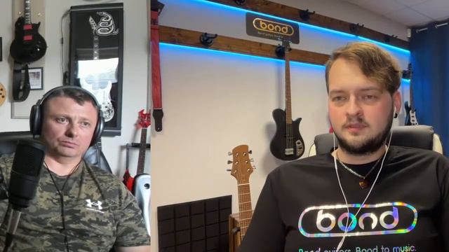 Стрим с Bond guitars, бутиковые гитары из Киева! смотреть онлайн