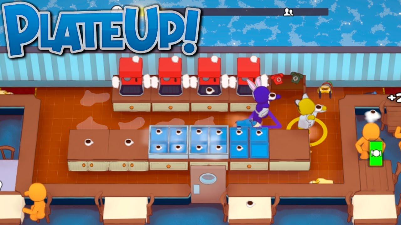 Ждем вас на КОФЕ. PlateUp! КООП. смотреть онлайн