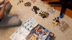 Китайский Лего Гарри Поттер Гремучая ива. Распаковка | LEGO Harry Potter China Justice Magican 1100
