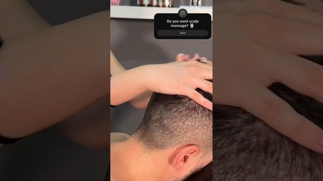 ASMR Scalp Massage #shorts