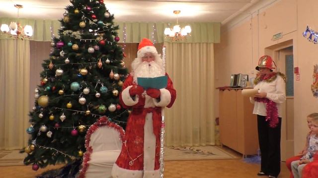 Новогодний утренник в детском саду. Подготовительная группа садика. смотреть онлайн
