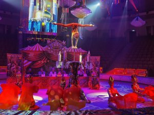 Гия Эрадзе представит на манеже саратовского цирка новое грандиозное шоу «Песчаная сказка»
