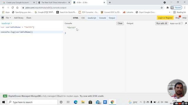 Introduction to JavaScript & Variables
