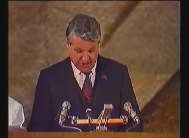 Ельцин на встрече со студентами, 1981 г.