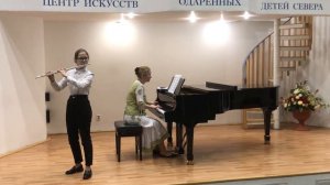 И.И.Кванц. Соната для флейты №1. Часть 2.