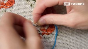 Как делать французские узелки и стежки? Показываем на примере вышивки шара "Полевые цветы". Часть 1